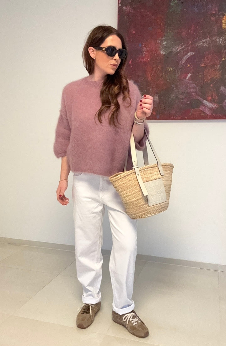 Balloon Jeans - Weiß