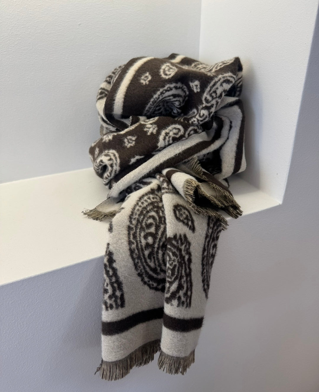 Schal mit Print
