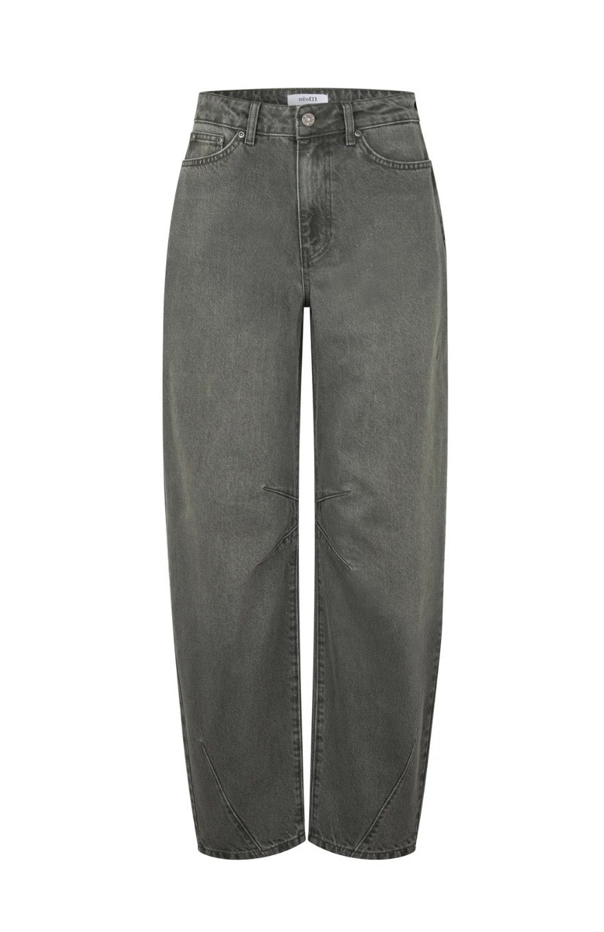 Weite Jeans Grau (fällt größer aus)