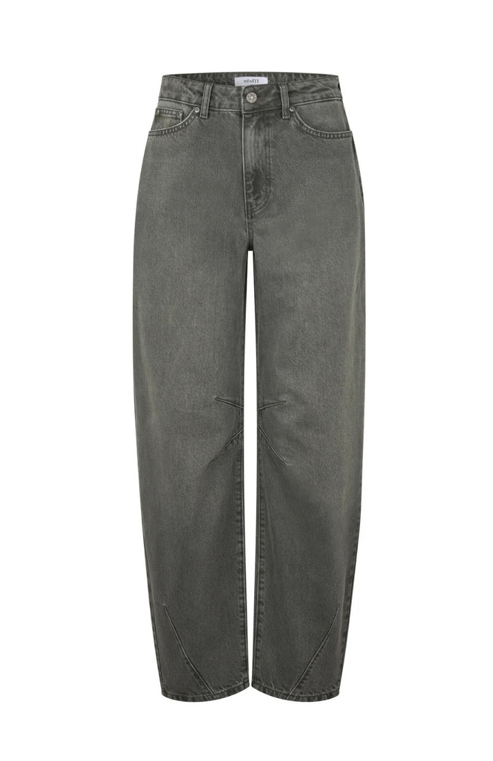 Weite Jeans Grau (fällt größer aus)