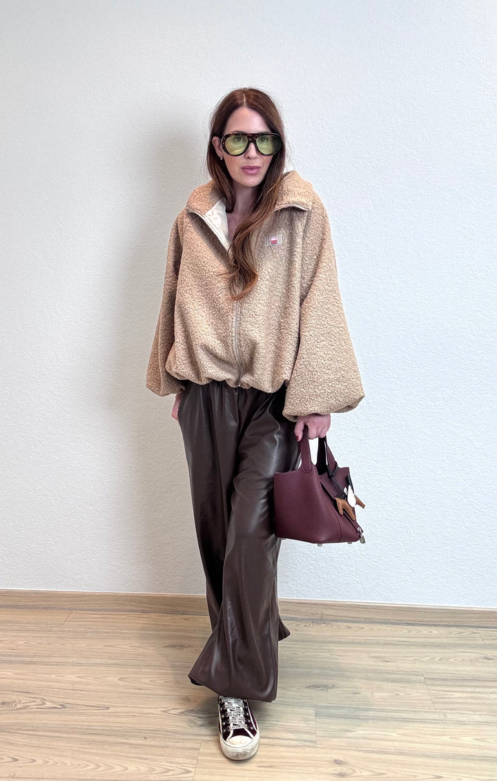 Softe Jacke - Beige