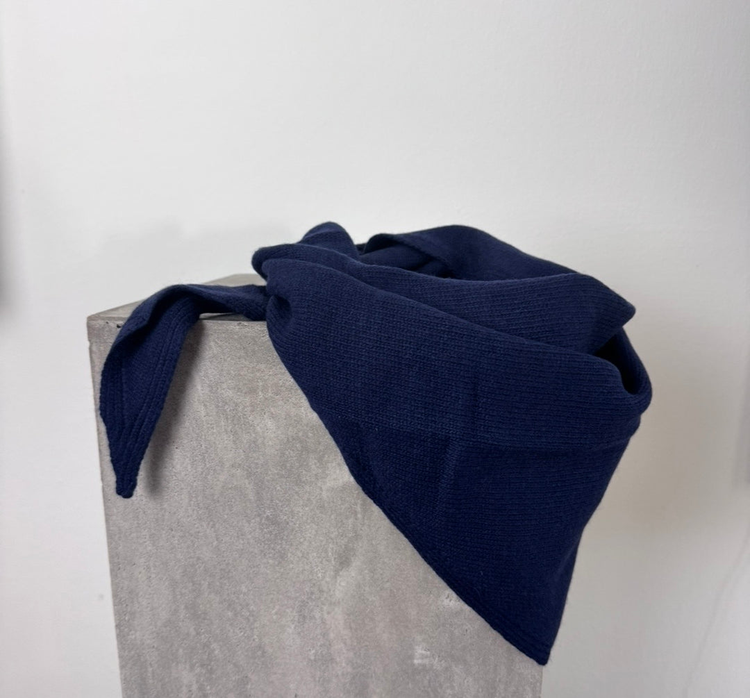 Tuch mit Kaschmir - Navy