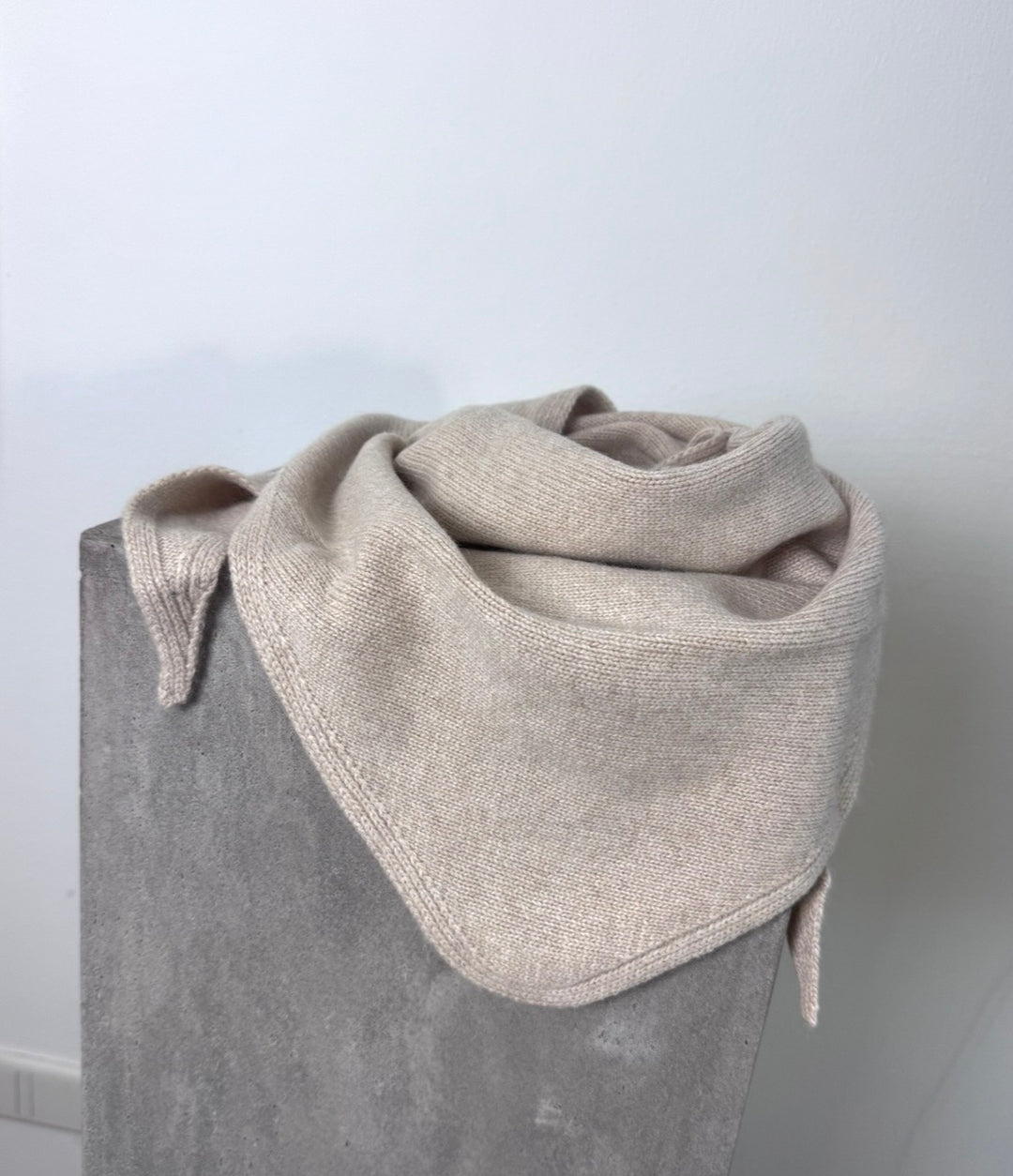 Tuch mit Kaschmir - Beige
