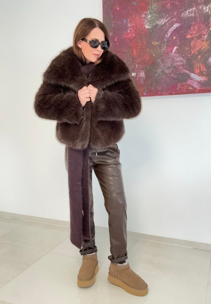 Fake-Fur - Braun