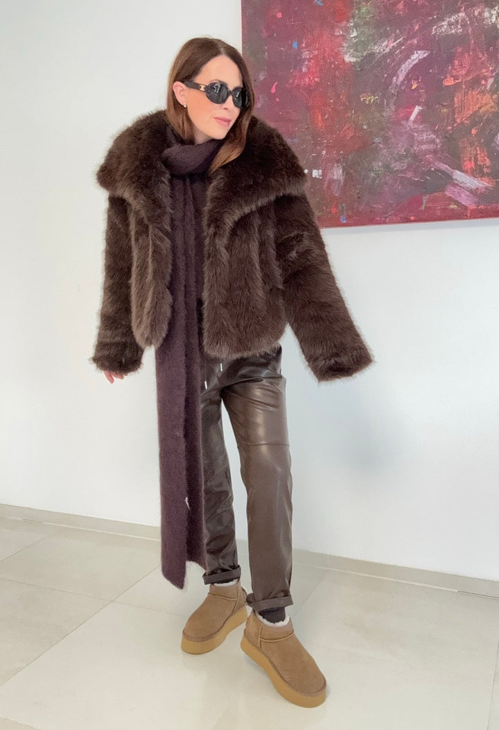 Fake-Fur - Braun