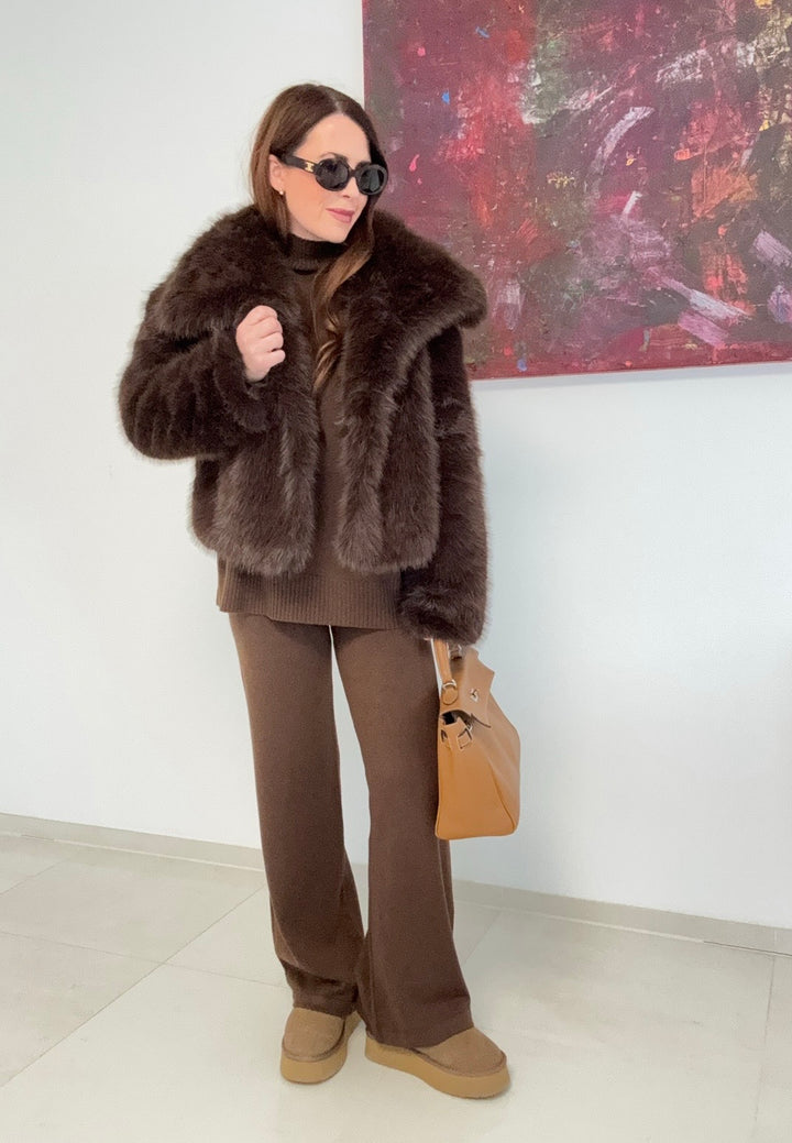 Fake-Fur - Braun