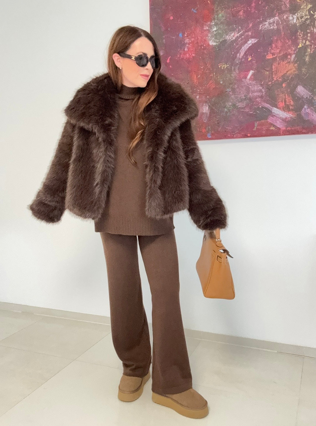 Fake-Fur - Braun