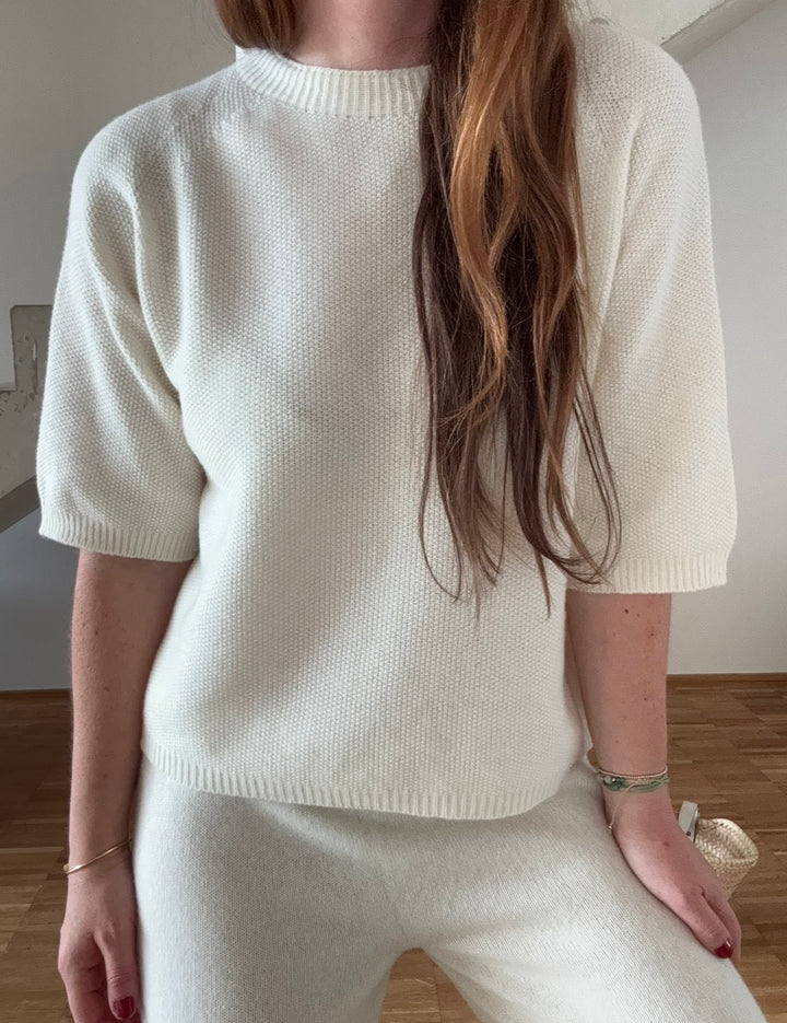 Strickshirt - Creme