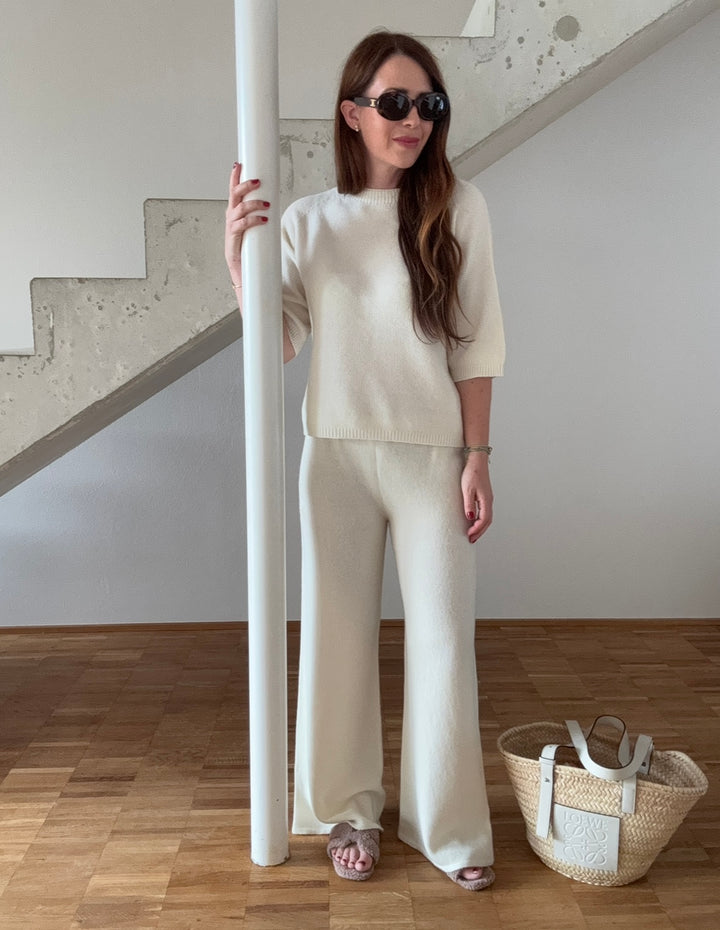 Strickshirt - Creme