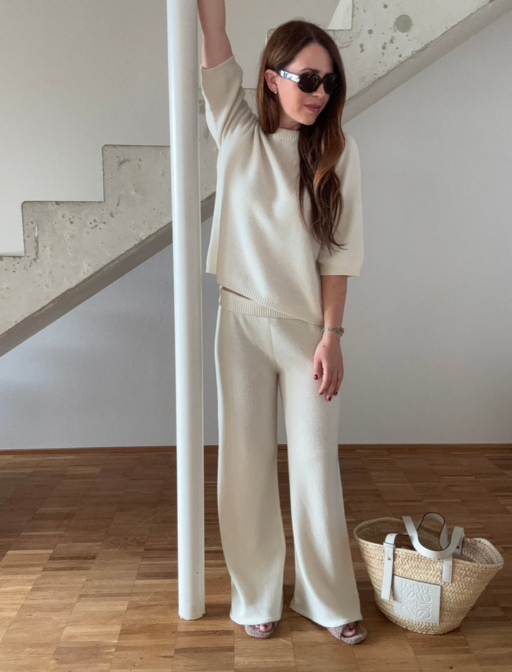 Strickshirt - Creme
