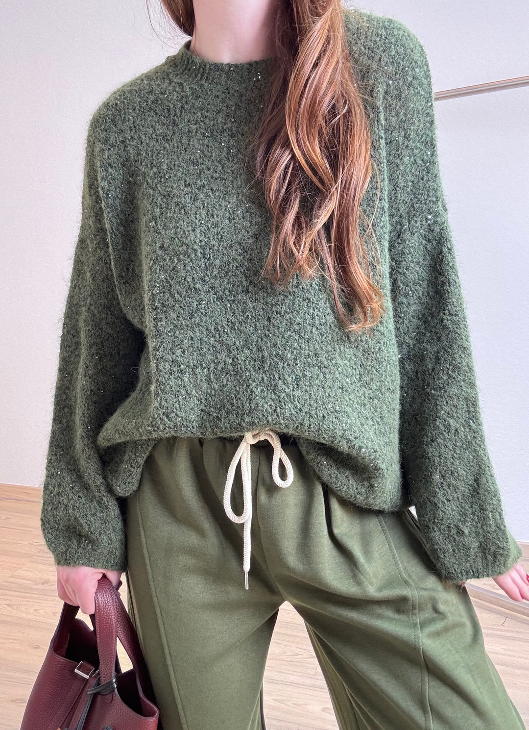 Pullover mit Glitzer