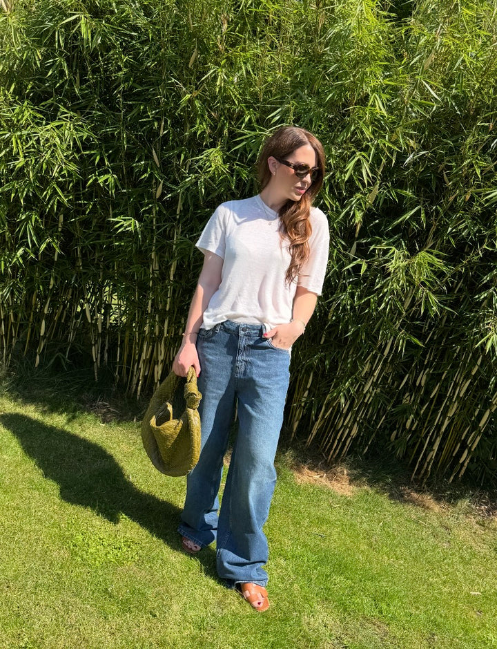 Weite Jeans - Blau