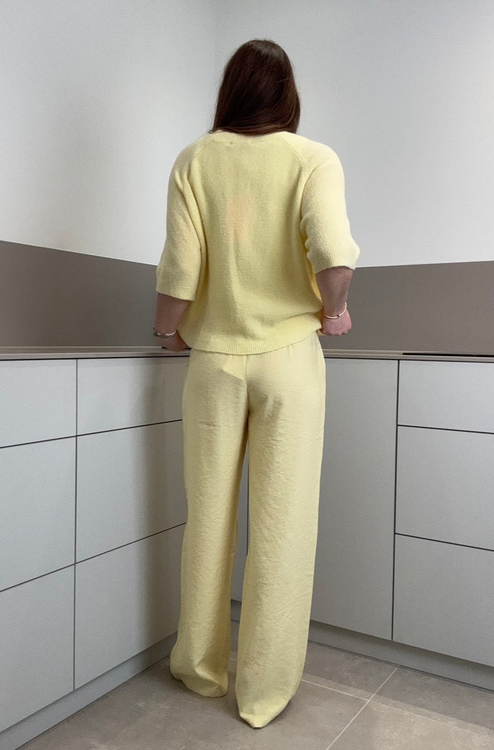 Stoffhose - Gelb