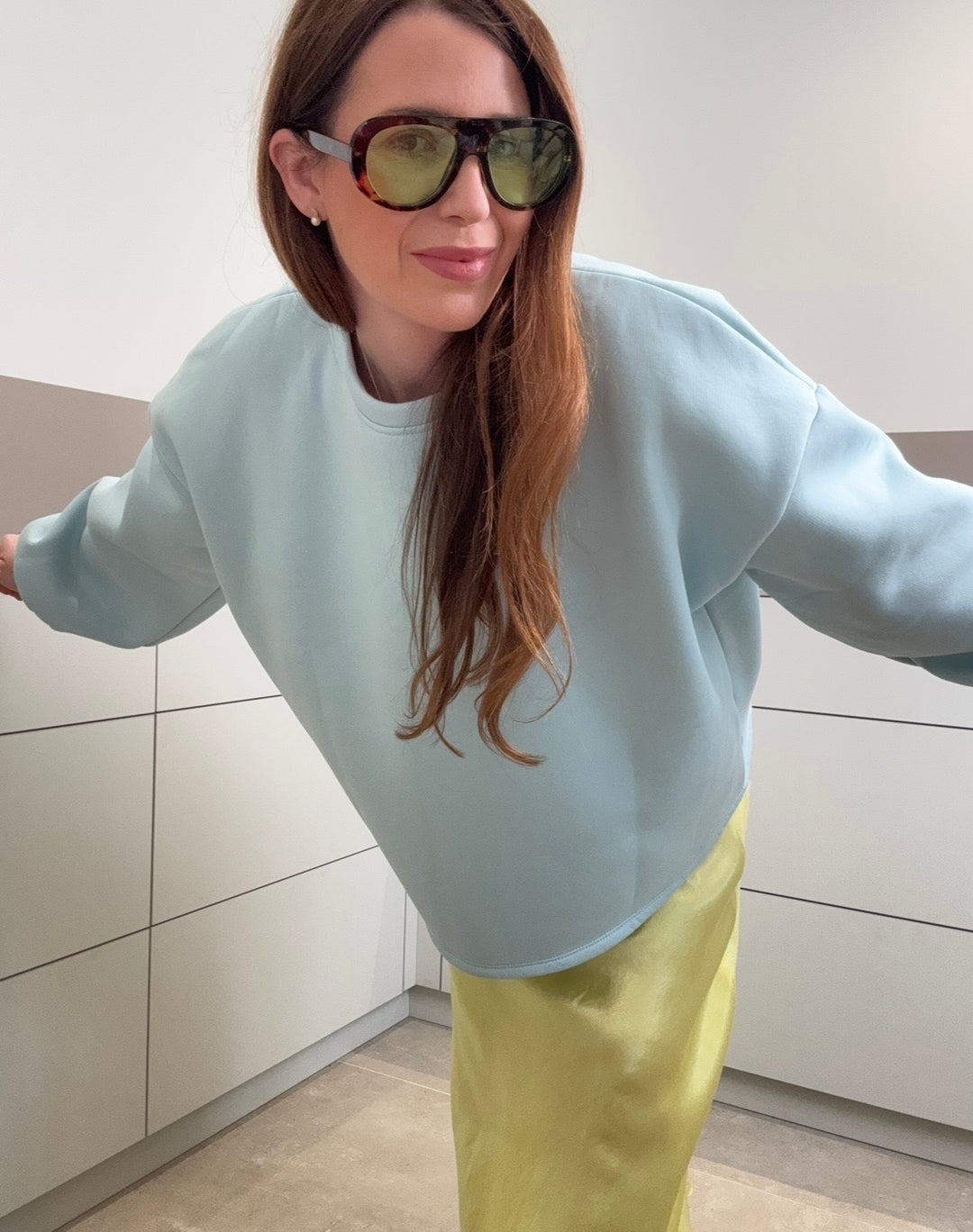 Sweater - Hellblau
