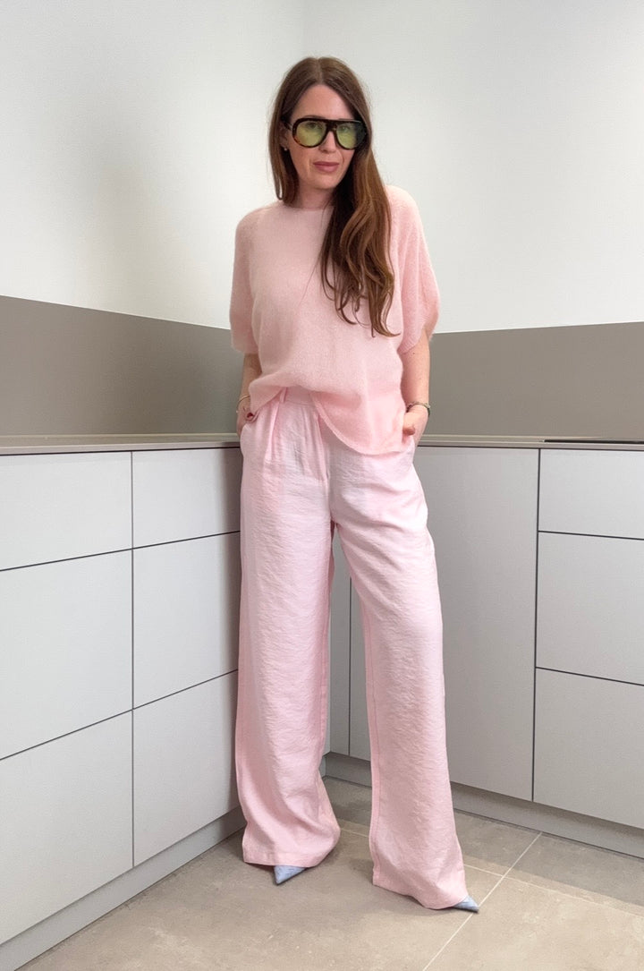 Stoffhose - Rosa