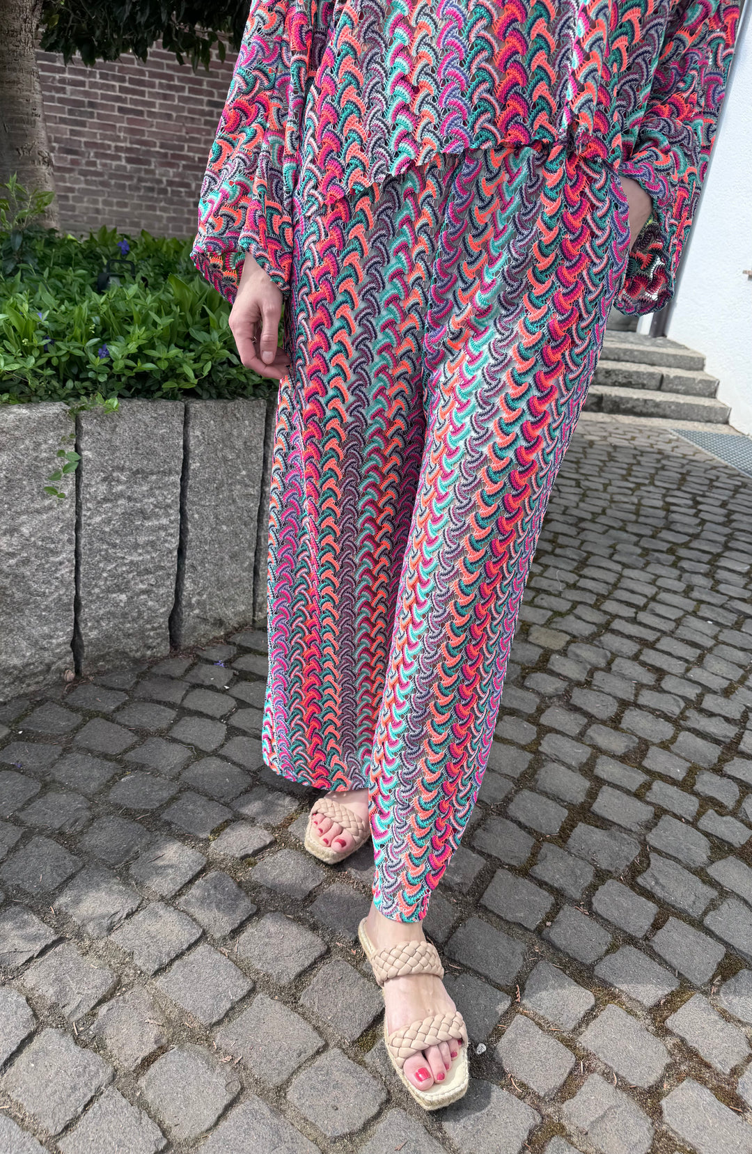 Strickhose - Neon