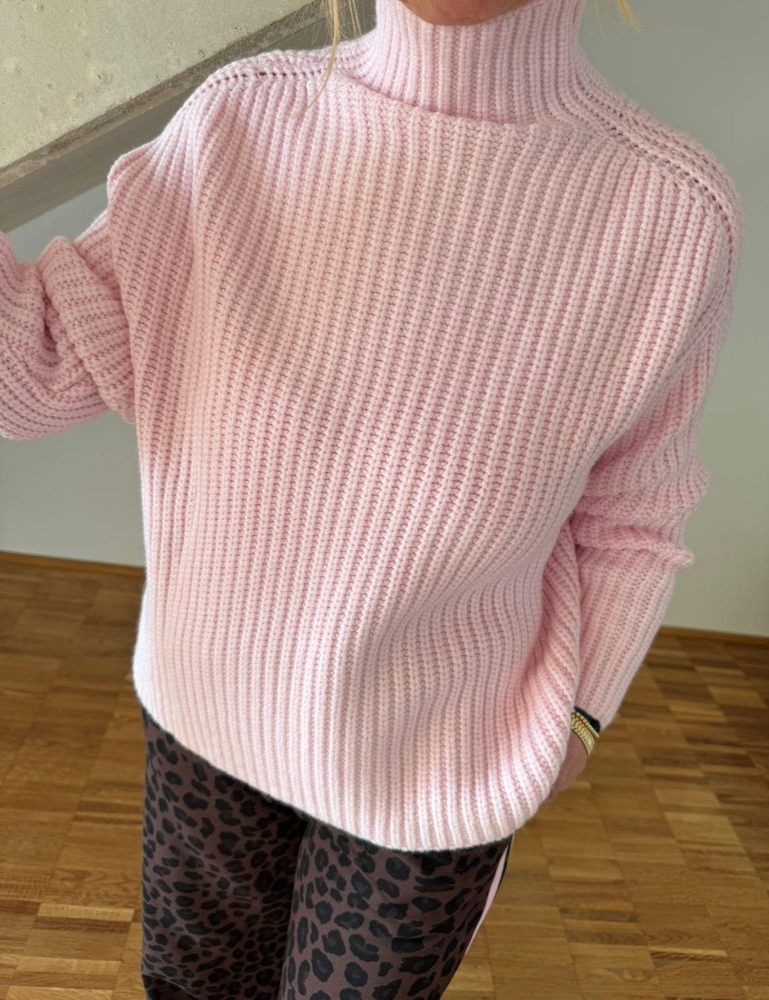 Strickpullover - Rosa