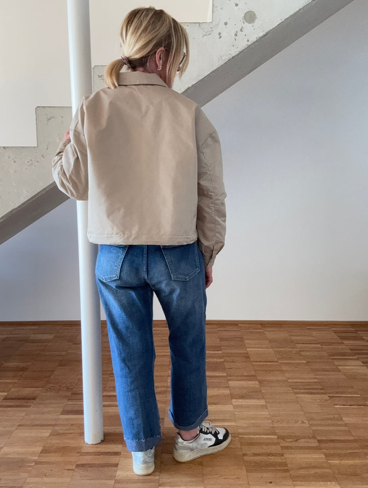 Weite Jeans - Blau