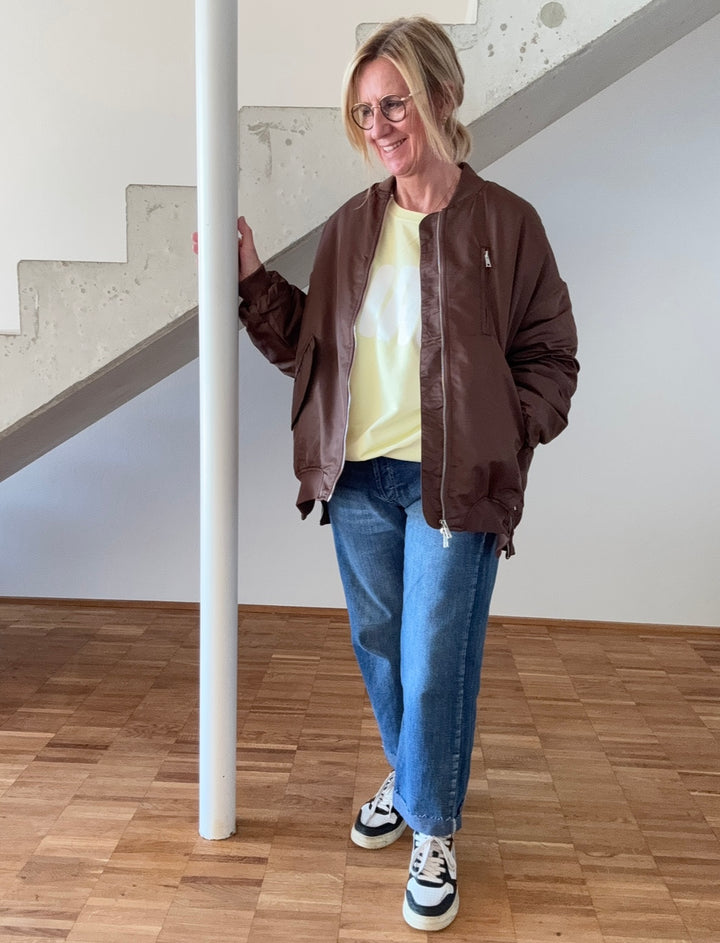 Weite Jeans - Blau