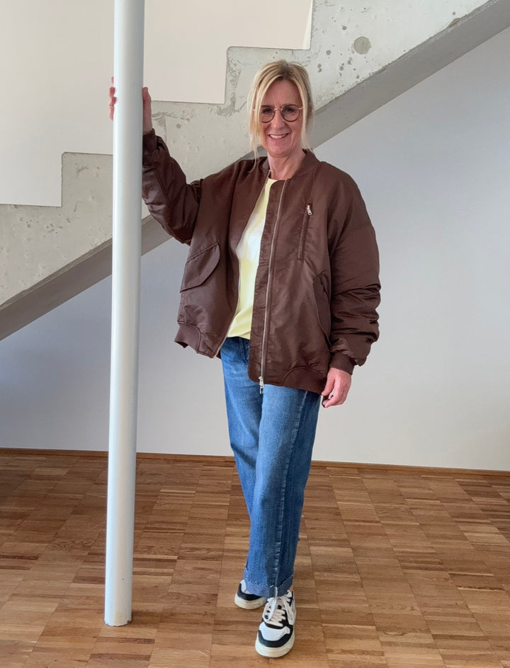 Bomberjacke - Schoko