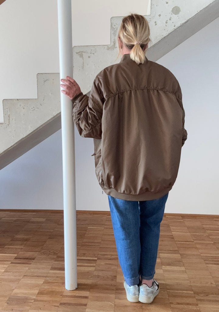 Bomberjacke - Braun