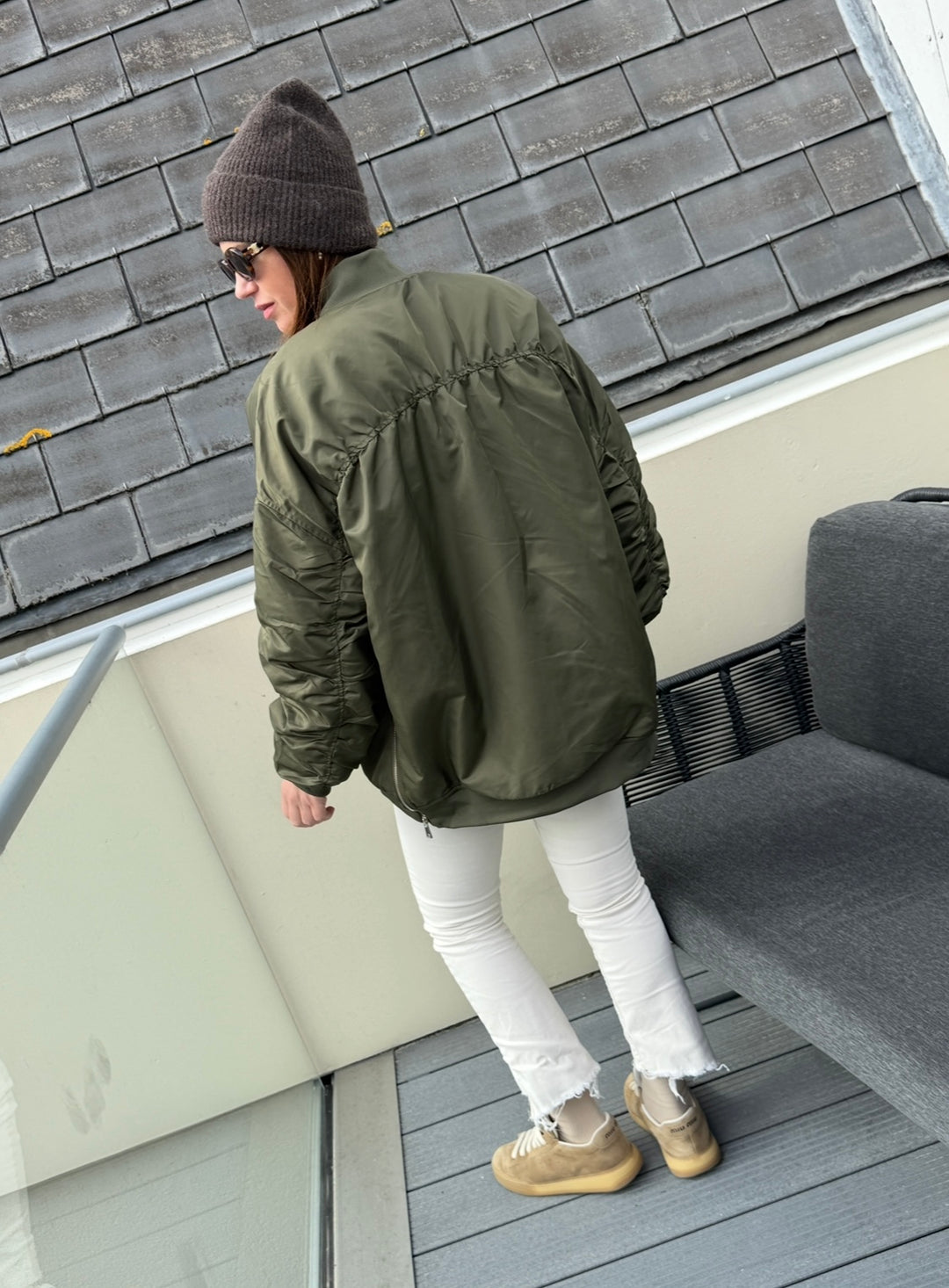 Bomberjacke - Khaki