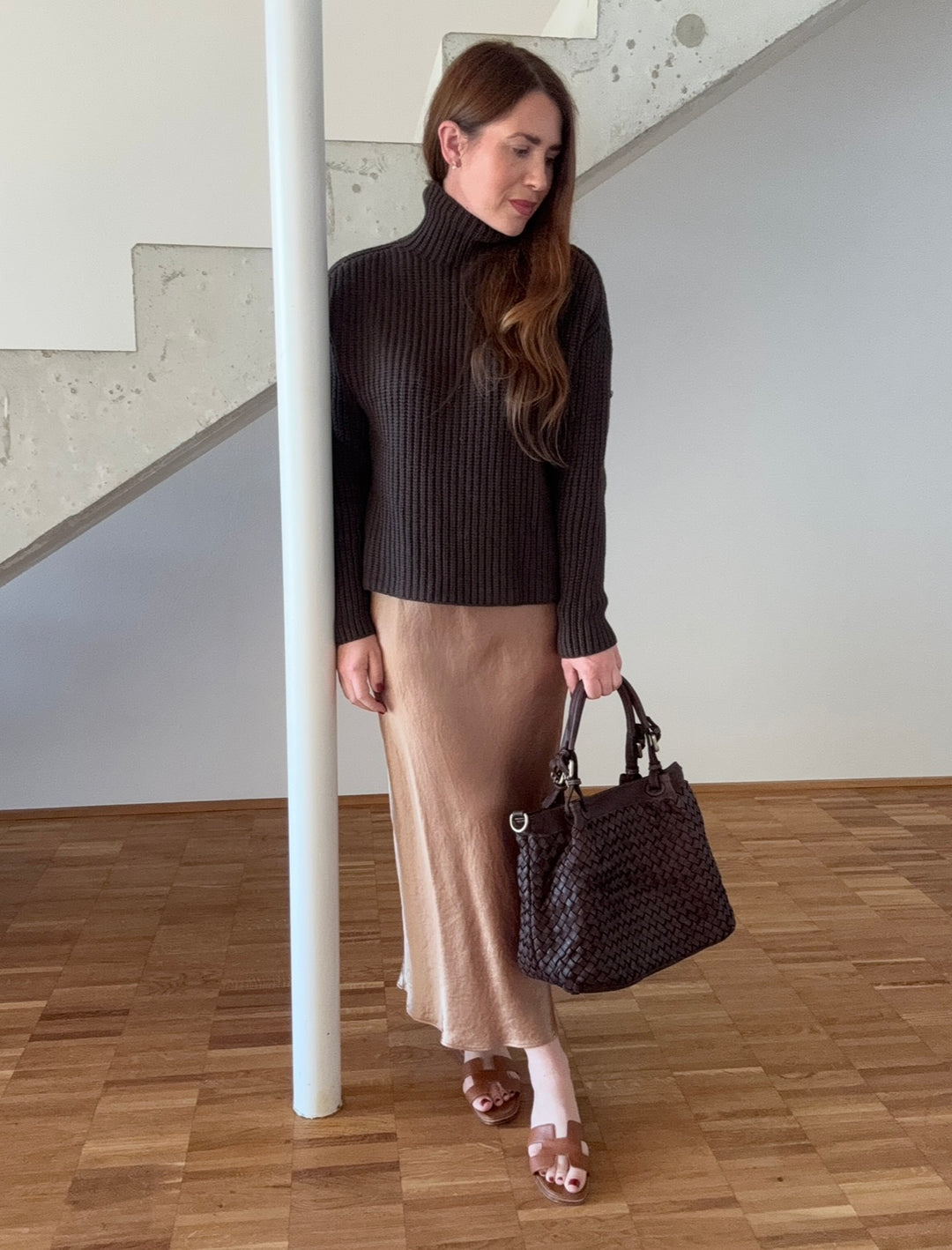 Strickpullover - Schoko