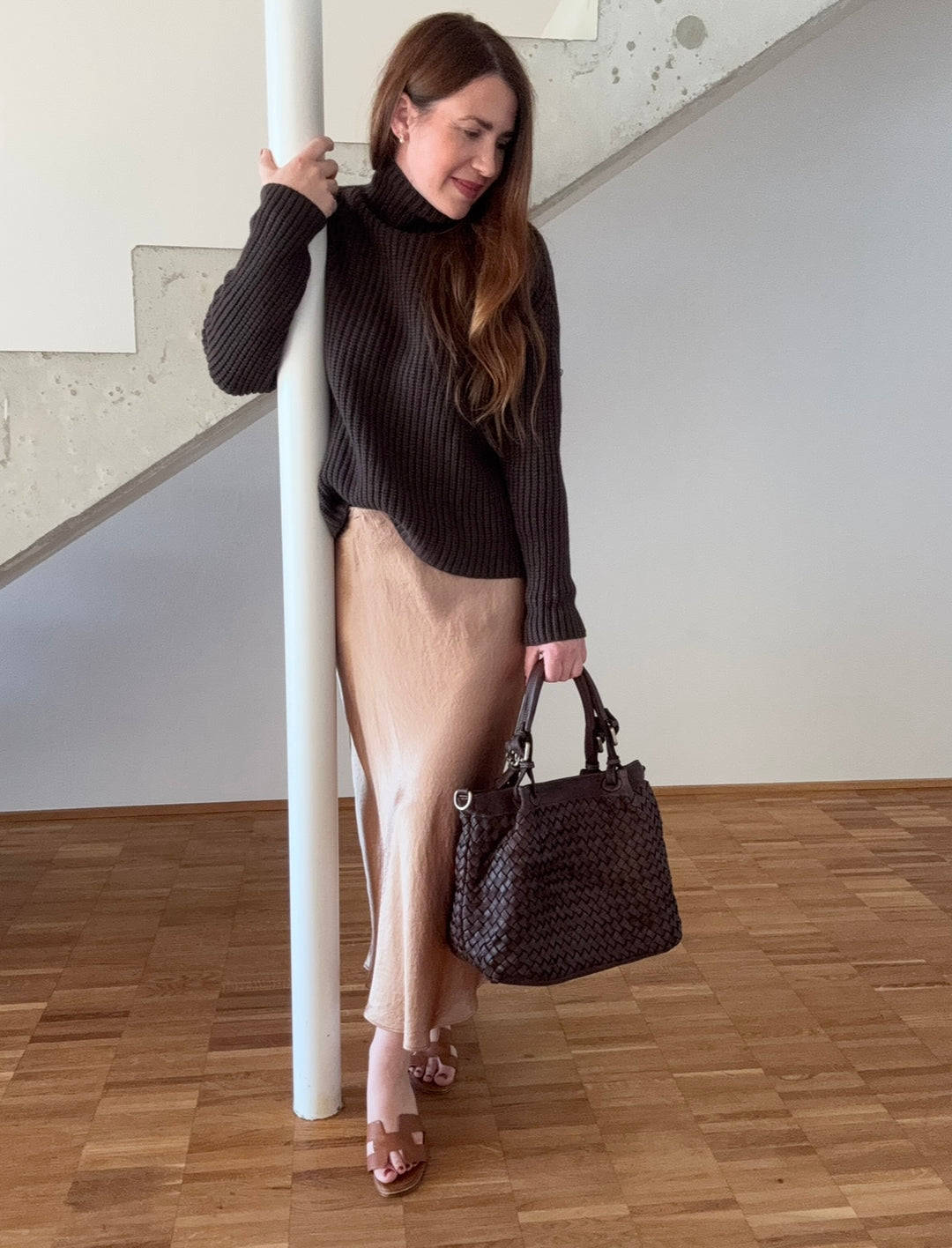 Strickpullover - Schoko