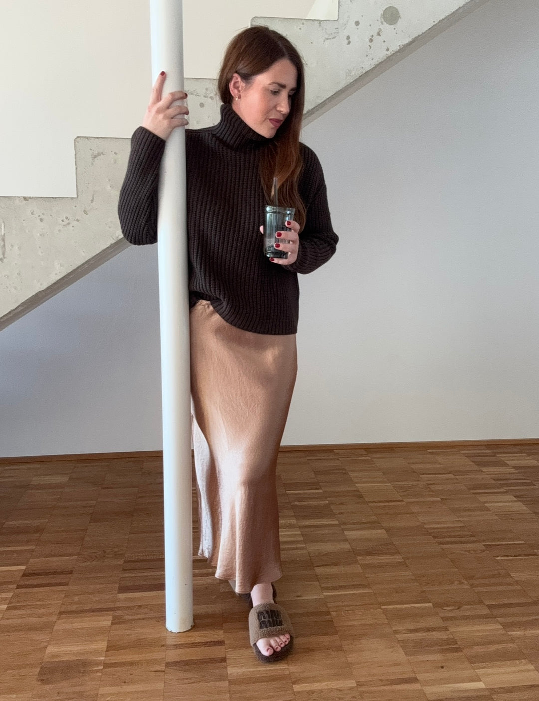 Strickpullover - Schoko