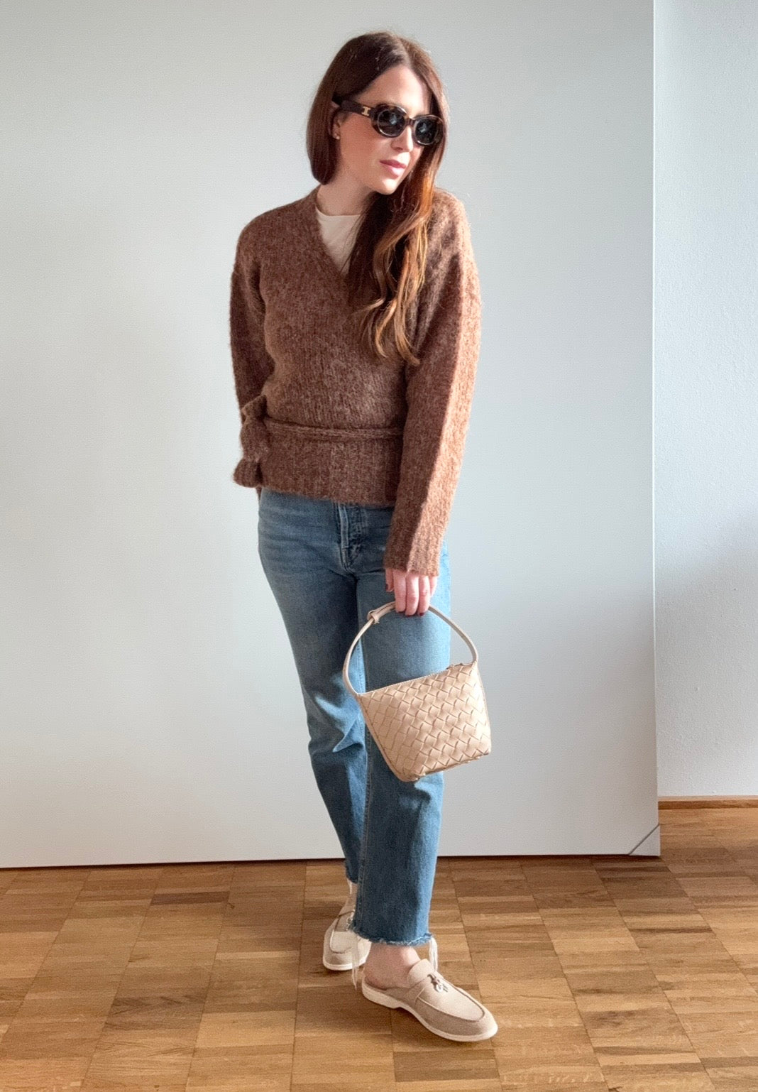 Wickeljacke - Cognac