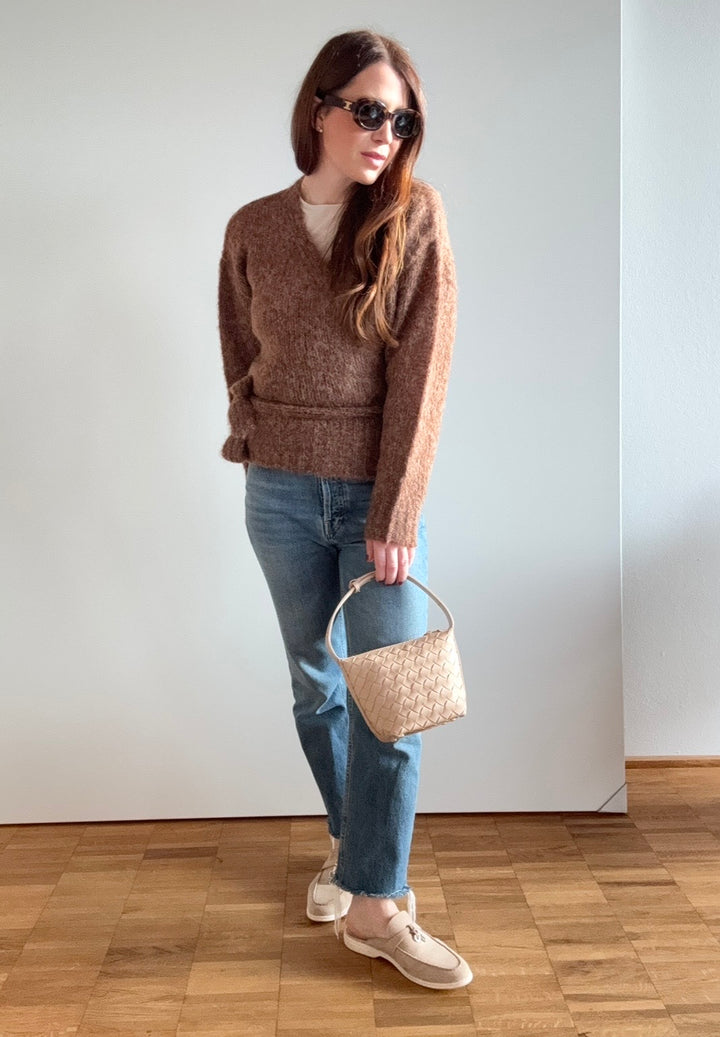 Wickeljacke - Cognac