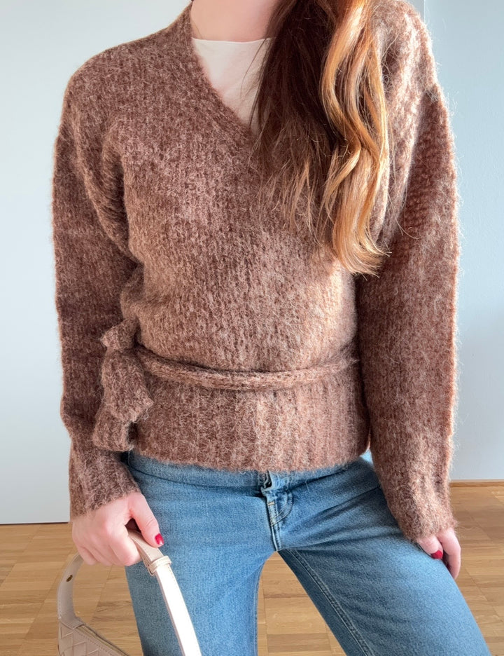 Wickeljacke - Cognac