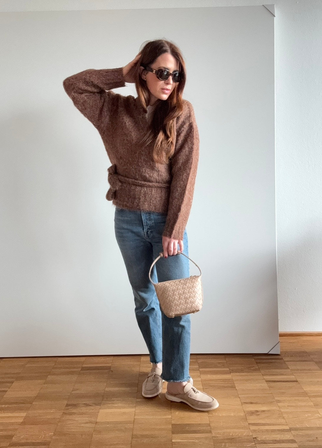 Wickeljacke - Cognac