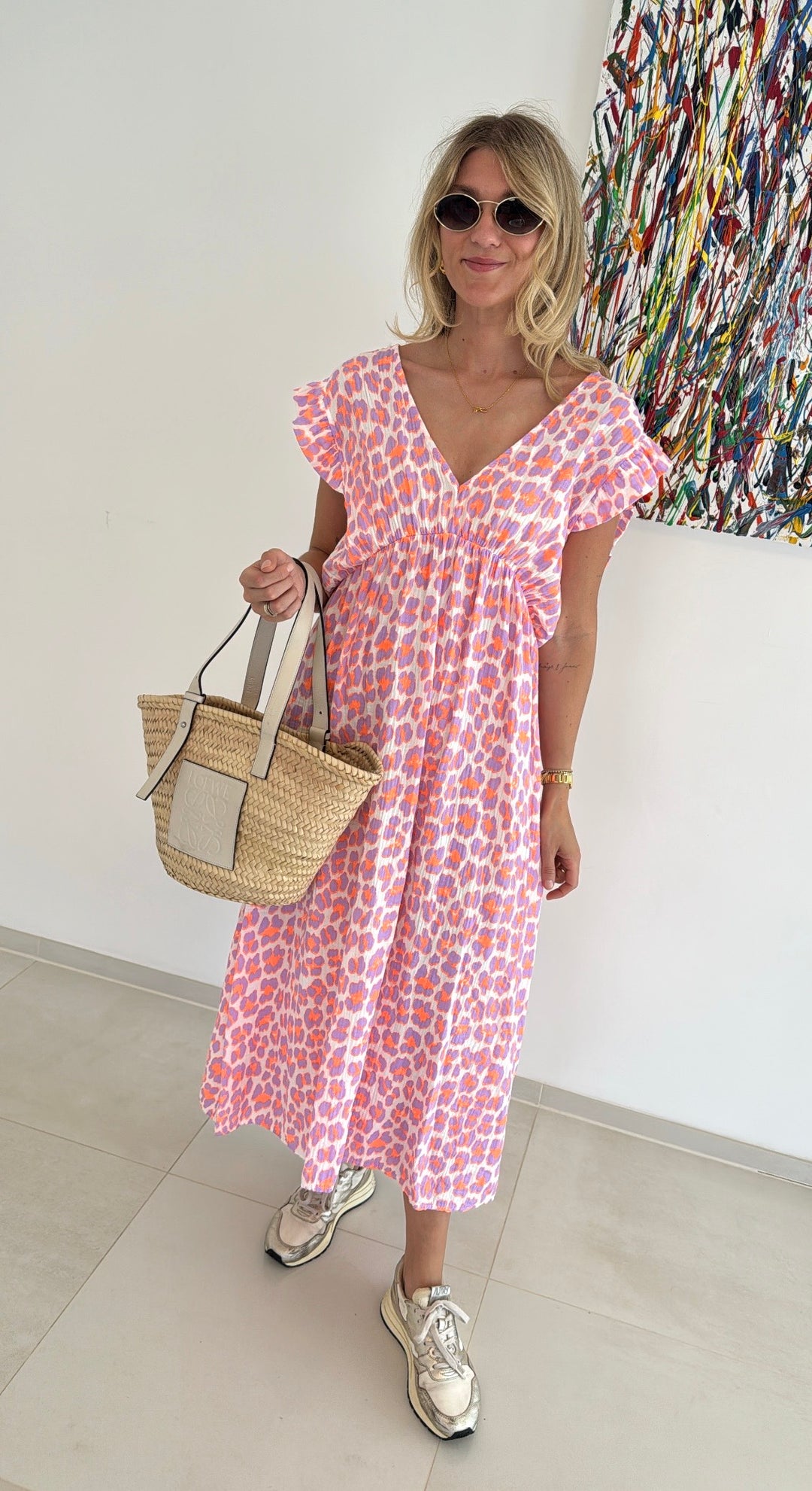 Musselin-Kleid