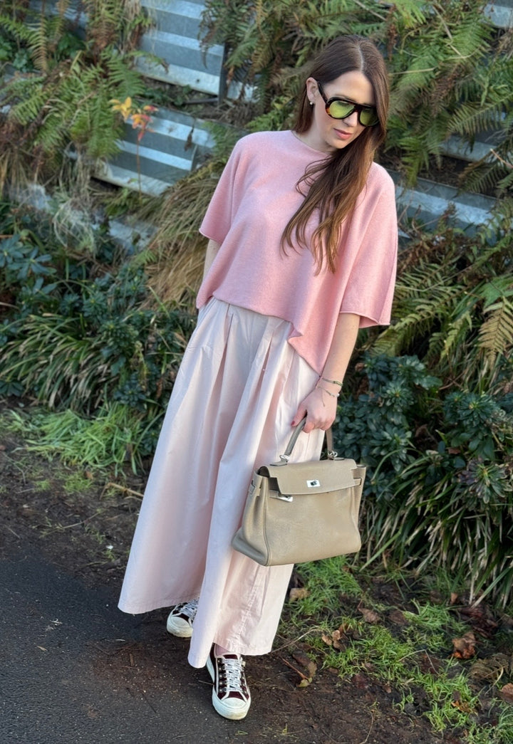 Verkürztes Shirt Rose