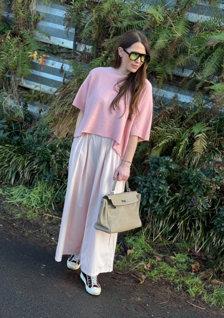 Verkürztes Shirt Rose