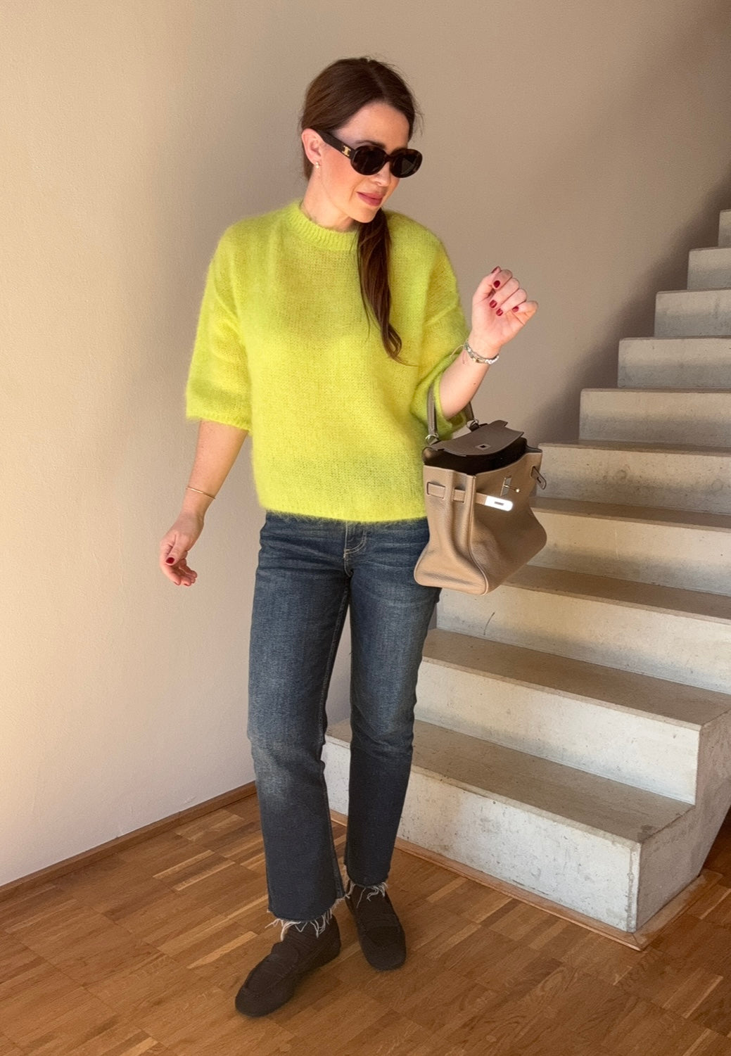Mohair Shirt - Kiwi