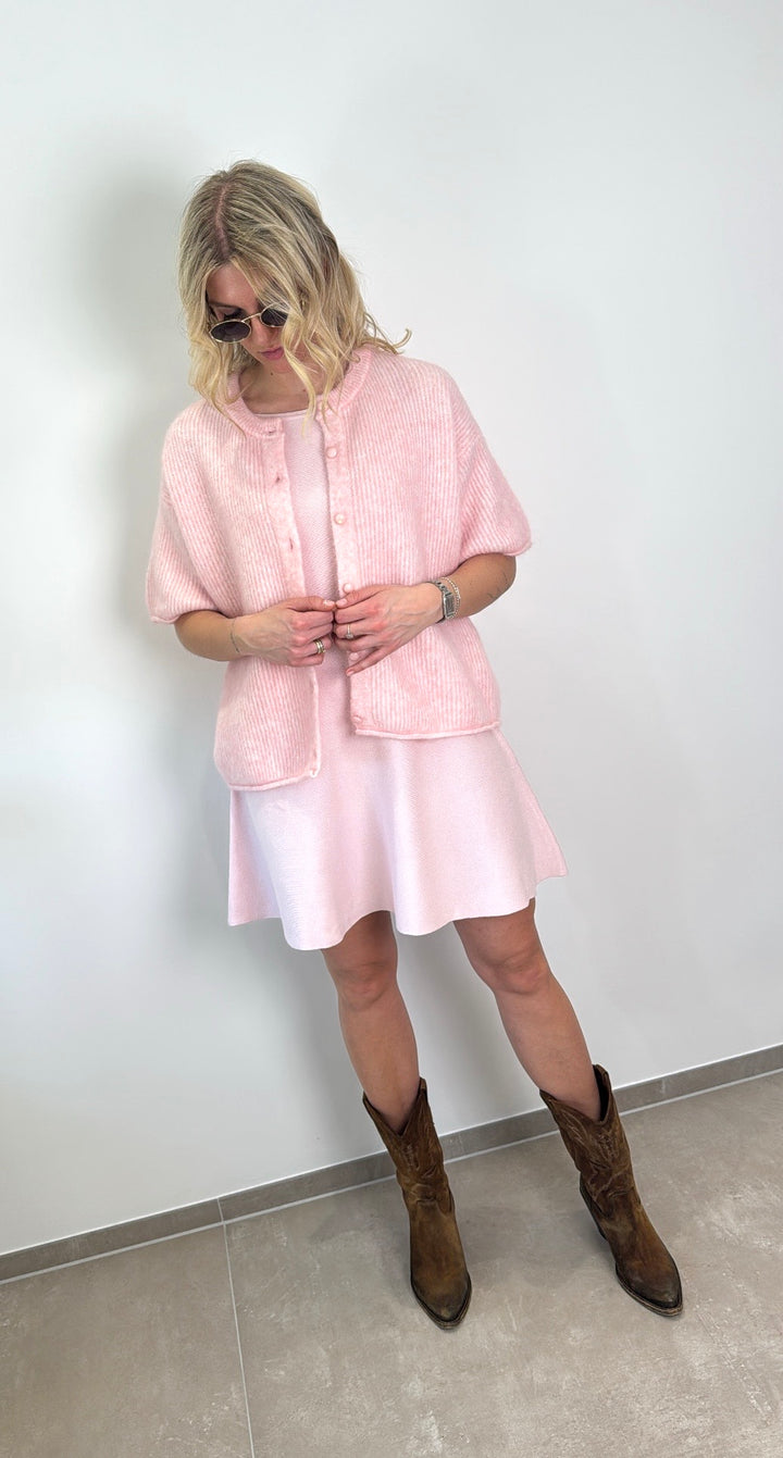 Trägerkleid - Rosa
