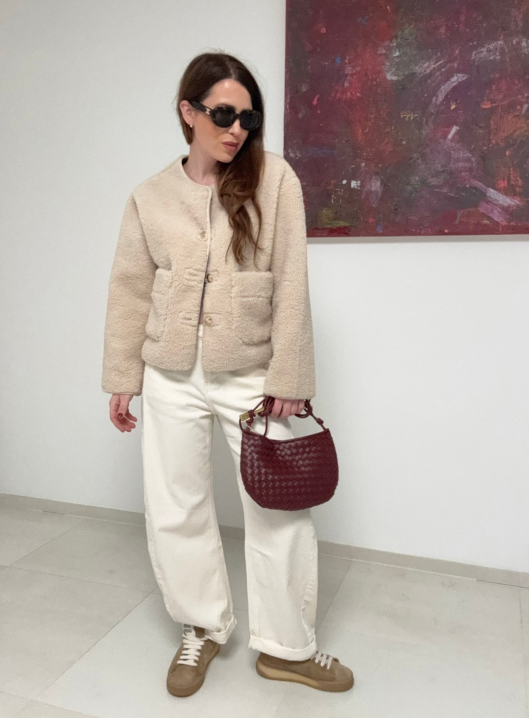 Balloon Jeans - Creme