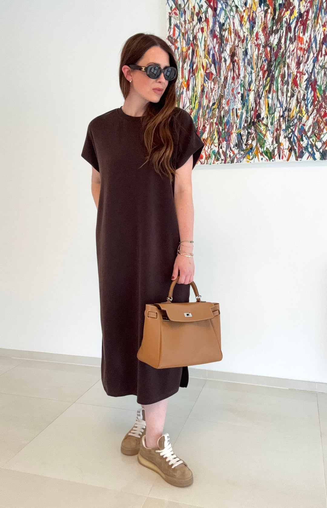 Kleid - Braun