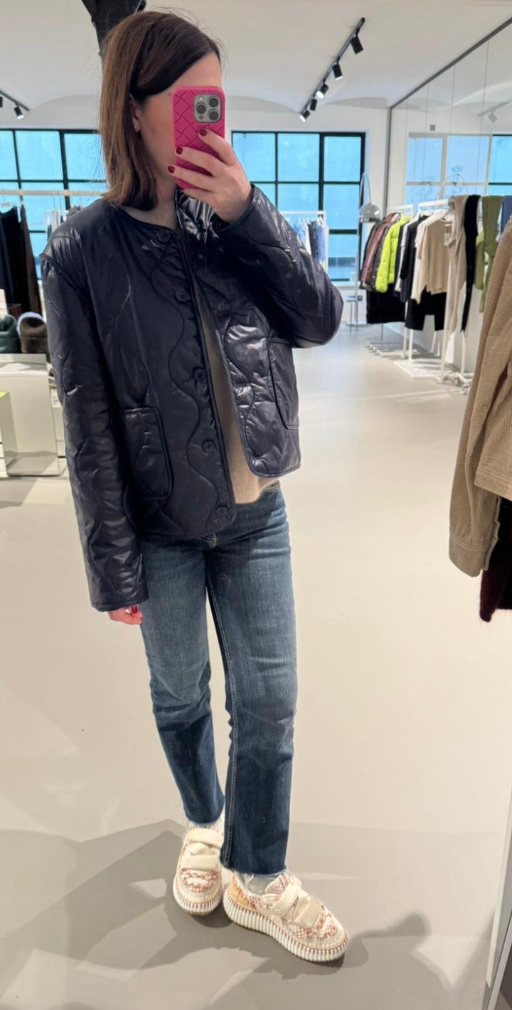 Steppjacke - Navy