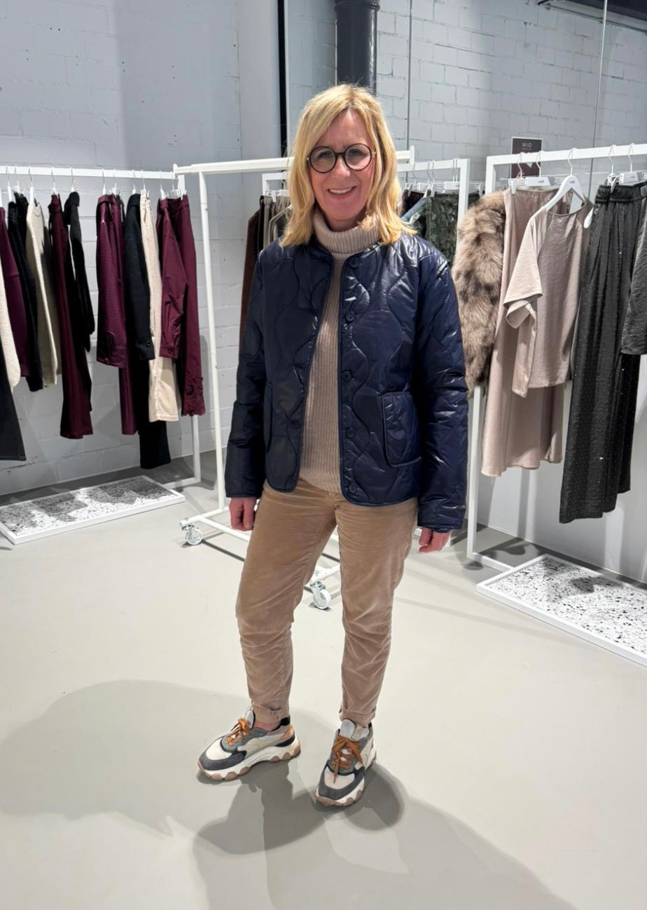 Steppjacke - Navy