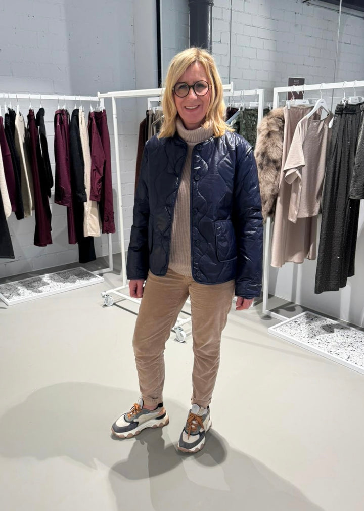 Steppjacke - Navy