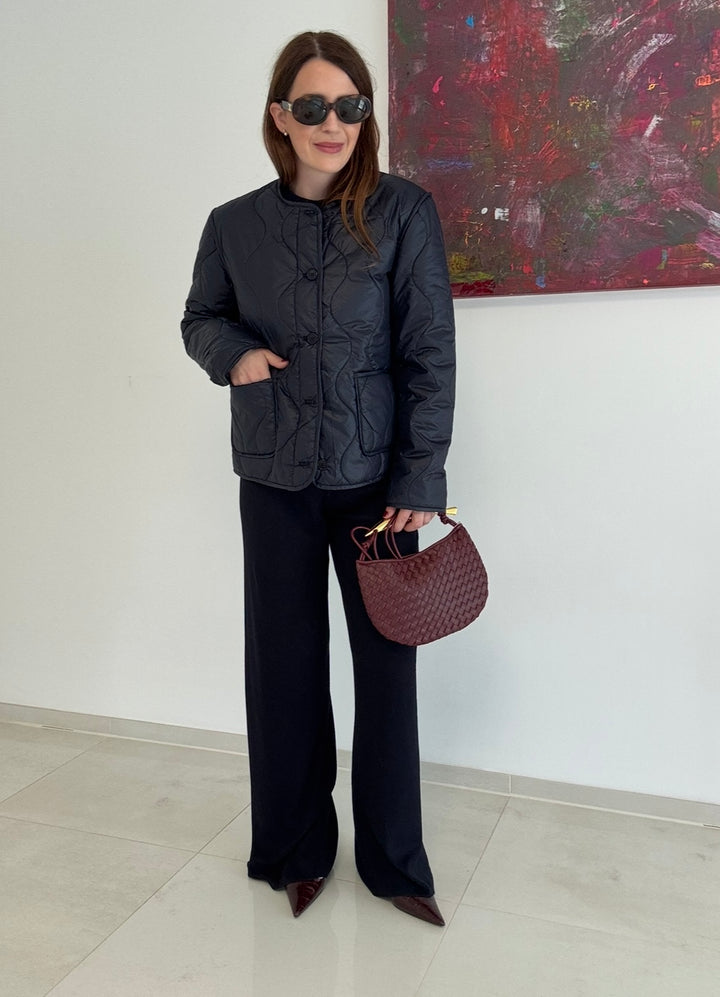 Steppjacke - Navy