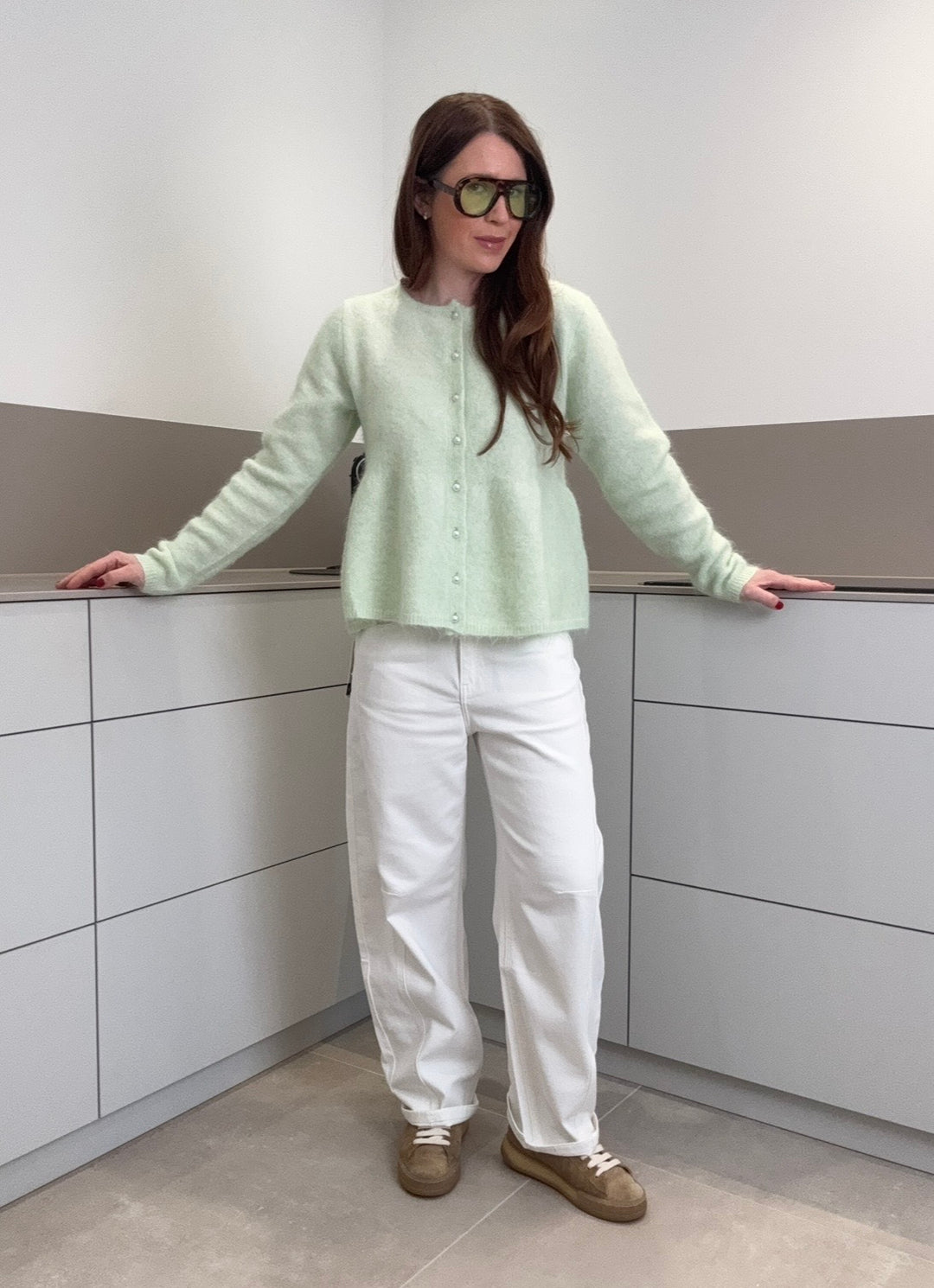 Cardigan - Mint