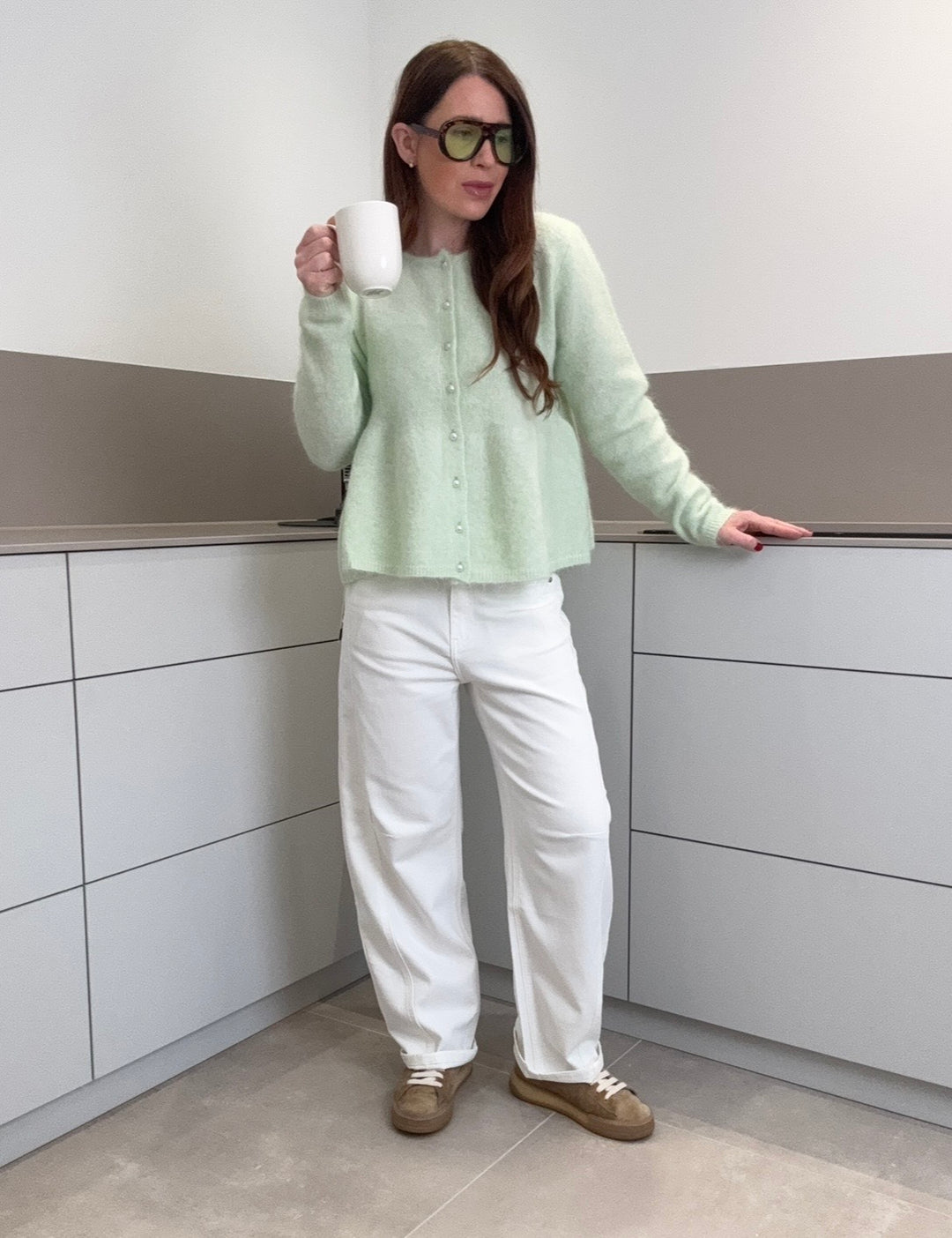 Cardigan - Mint