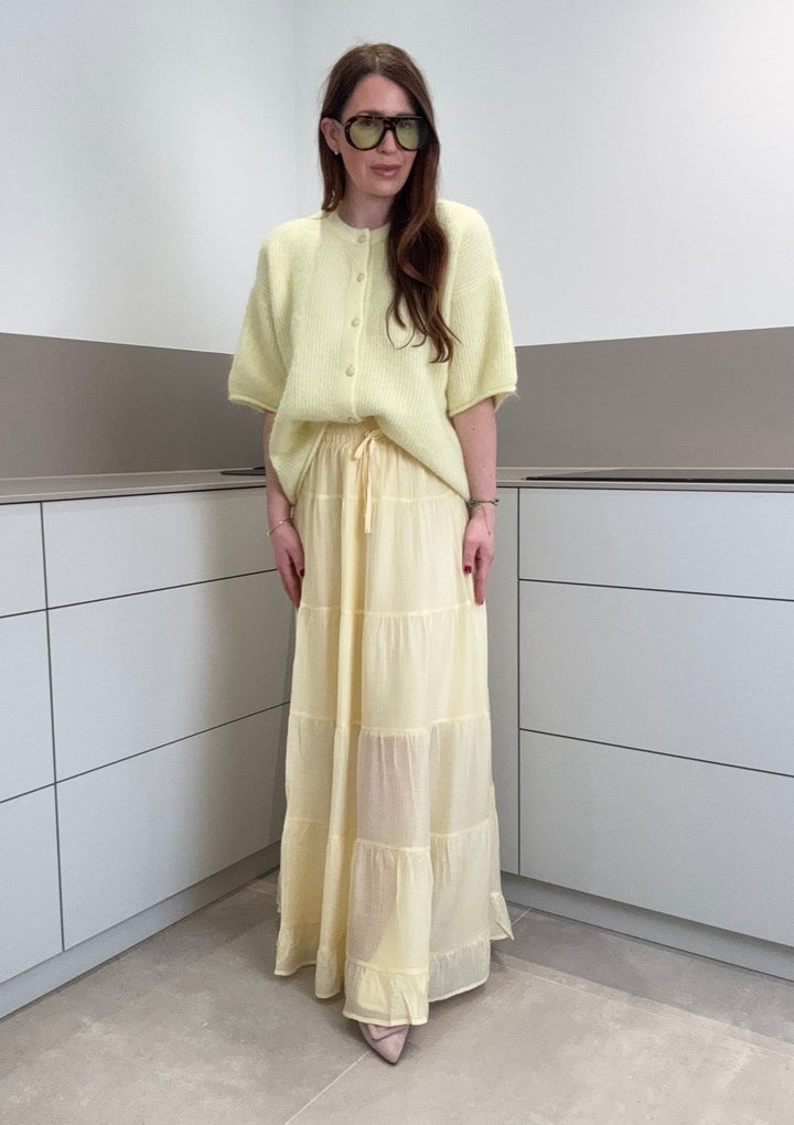 Maxi-Skirt - Gelb