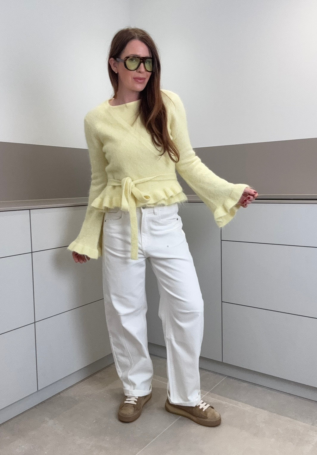 Wickeljacke - Gelb