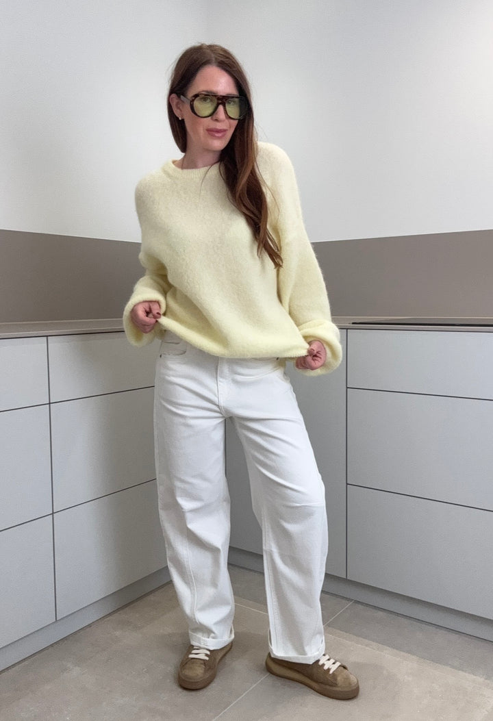 Alpaka Pullover - Gelb