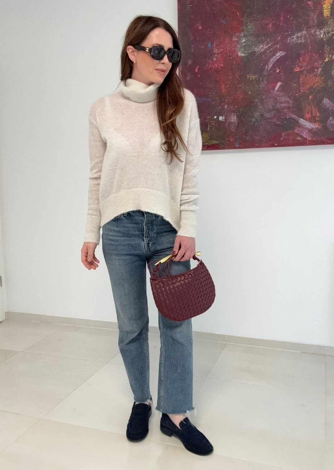 TURTLENECK SWEATER KNIT SPARKLE